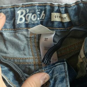 Boys 3T B'gosh straight leg jeans with